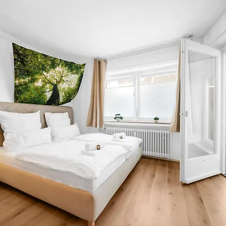 Apartmán Design-wohnung I Balkon I Sehr Zentral I Kueche Haltern