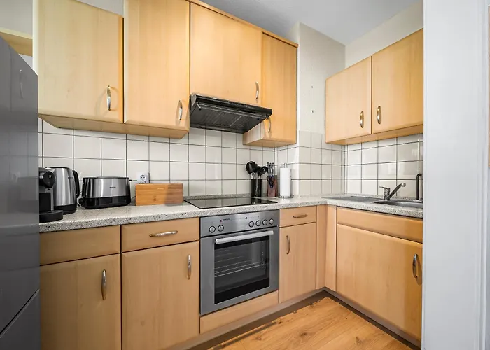 Apartmán Design-wohnung I Balkon I Sehr Zentral I Kueche Haltern