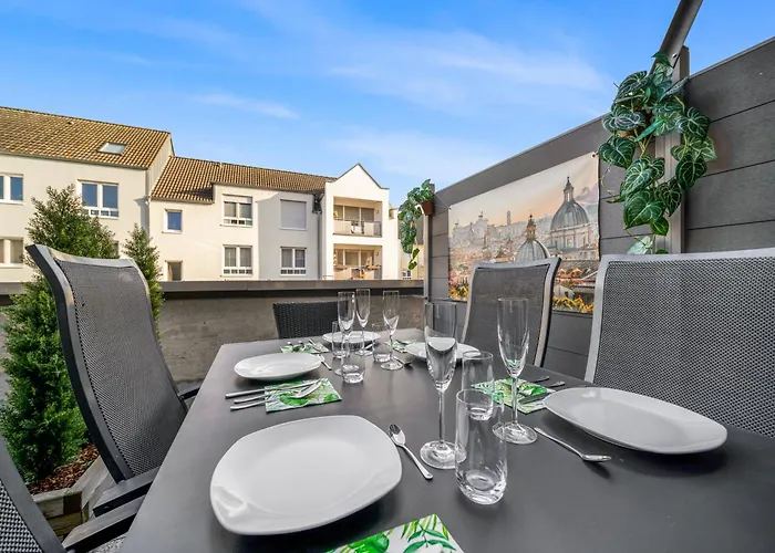 Apartment Design-wohnung I Balkon I Sehr Zentral I Kueche Haltern