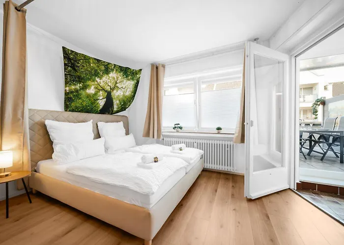 Apartment Design-wohnung I Balkon I Sehr Zentral I Kueche Haltern