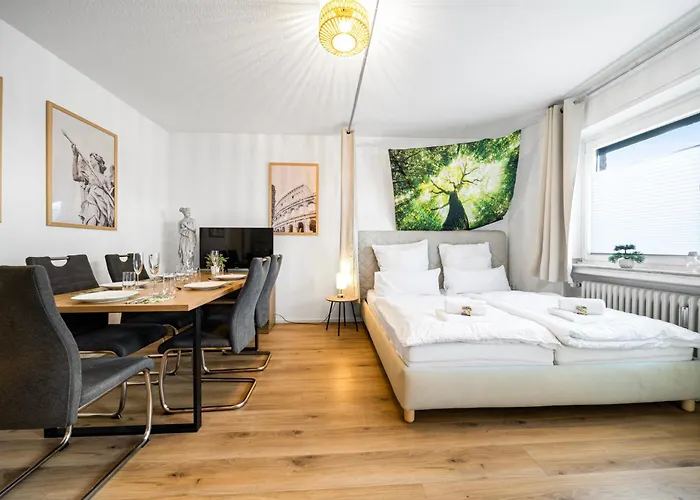 Design-wohnung I Balkon I Sehr Zentral I Kueche Apartment Haltern